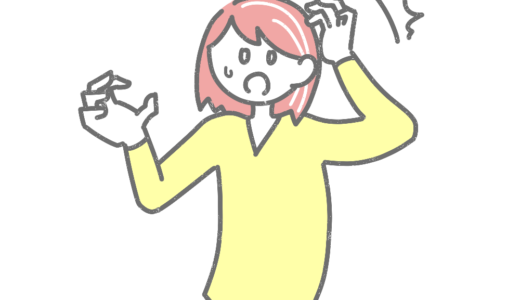 産後で白髪が増える女性